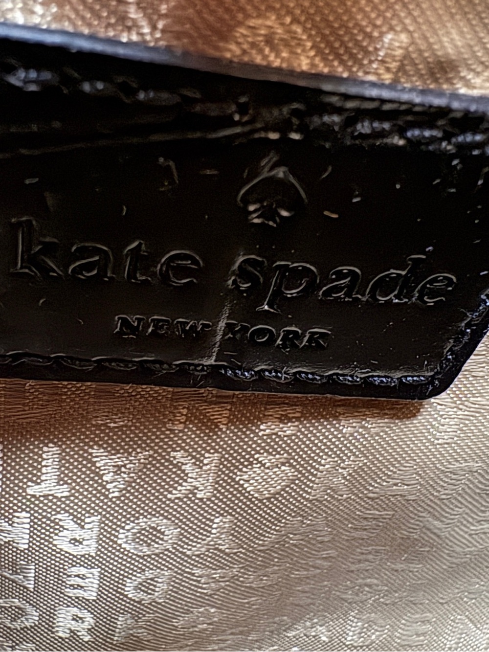 KATE SPADE Ridley avenue becky black crocodile leather top handle handbag nwt - Picture 8 of 10